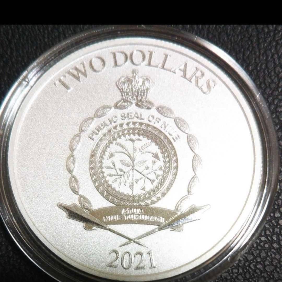 2021年　シュレック誕生20周年　1オンス銀貨