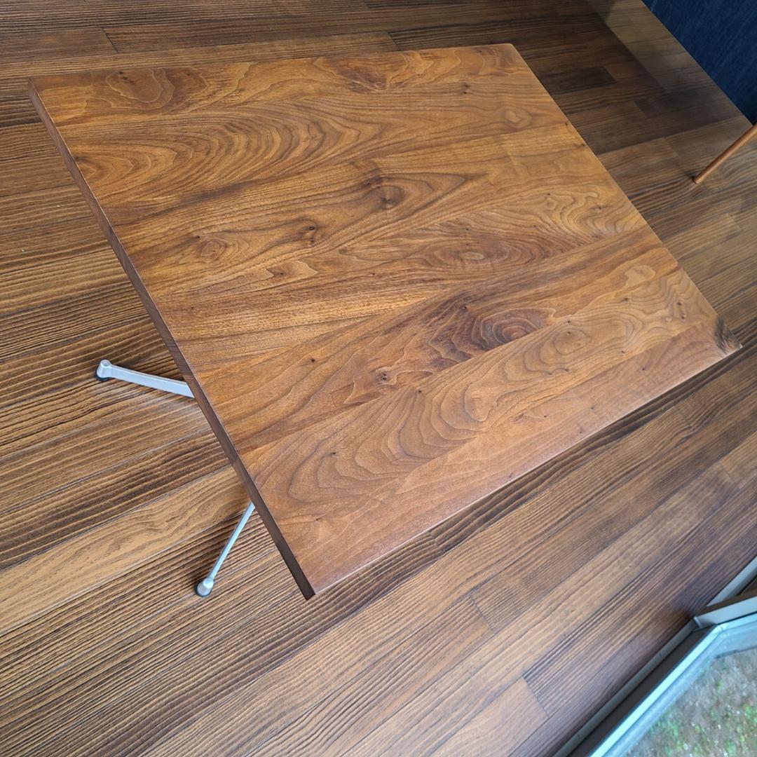 ★グリニッチgreeniche★カフェテーブル★ウォールナット無垢★カリモク60