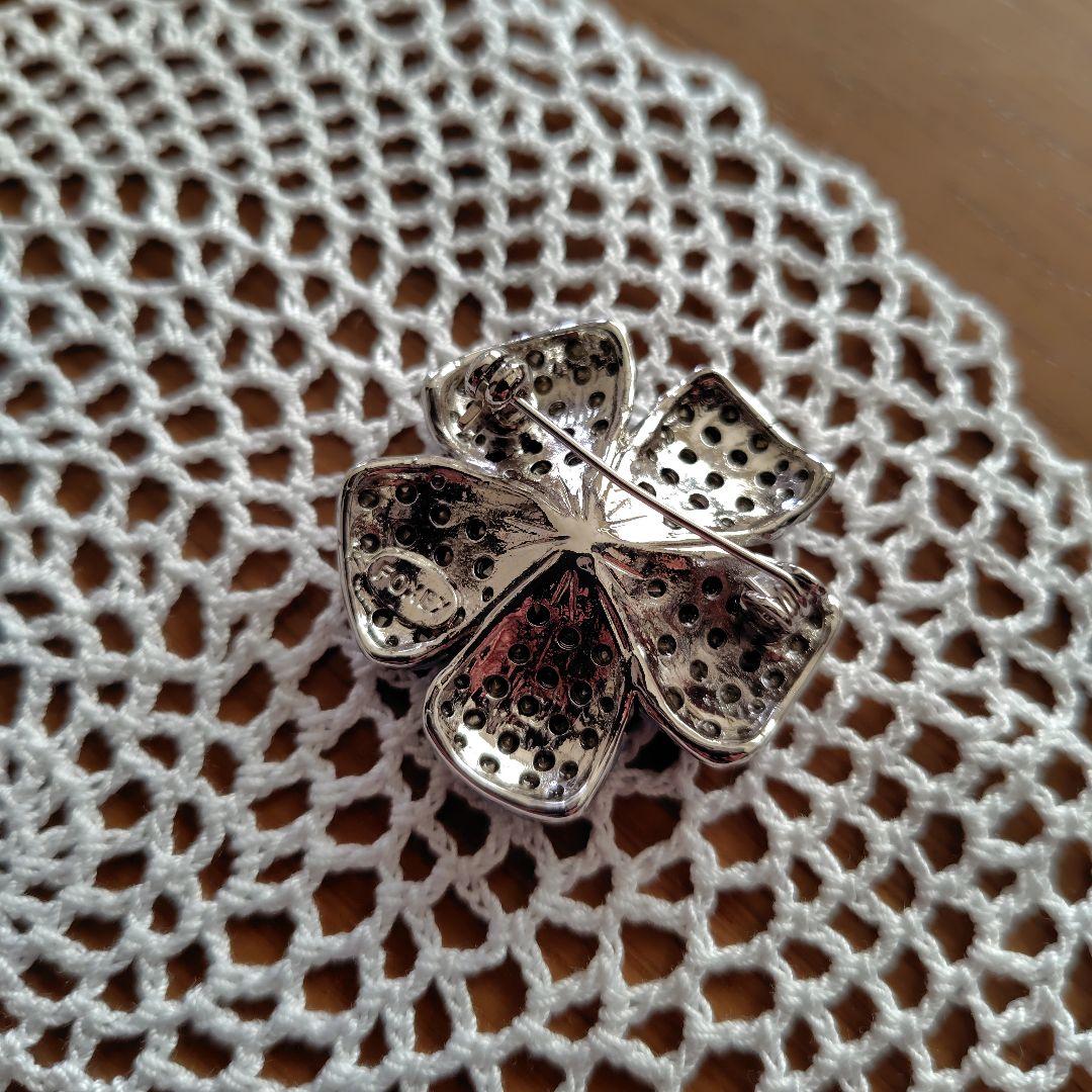 ※Foxey※お花のブローチ（クリア）