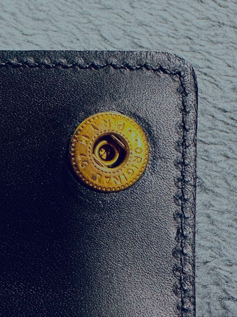 IL BISONTE ブラック レザー キーケース 新品未使用品