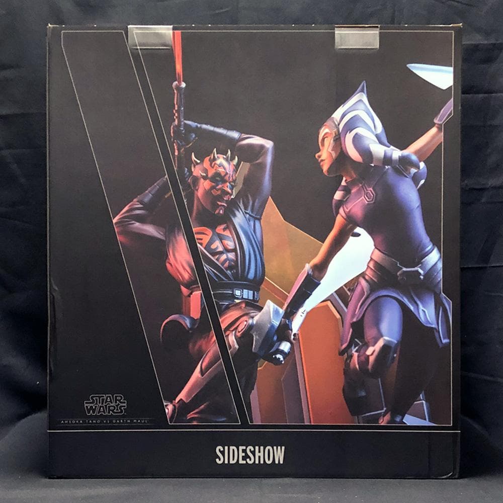 クローン・ウォーズ【アソーカ・タノ vs ダース・モール】ジオラマ　サイドショウ