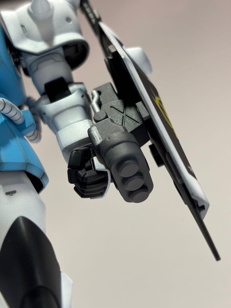 HG グフカスタム(ヴァイスローゼ)塗装完成品