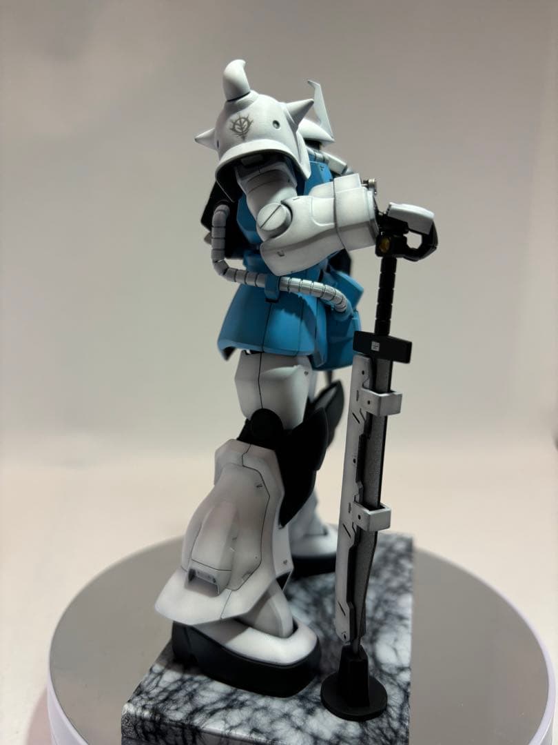 HG グフカスタム(ヴァイスローゼ)塗装完成品