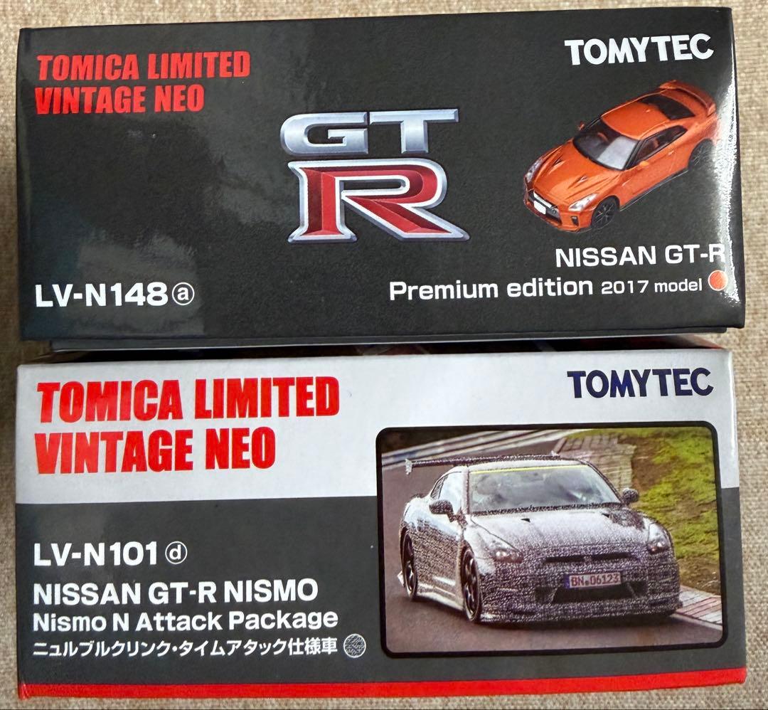 NISSAN GT-R & GT-R LV-N101d LV-N148a 2台