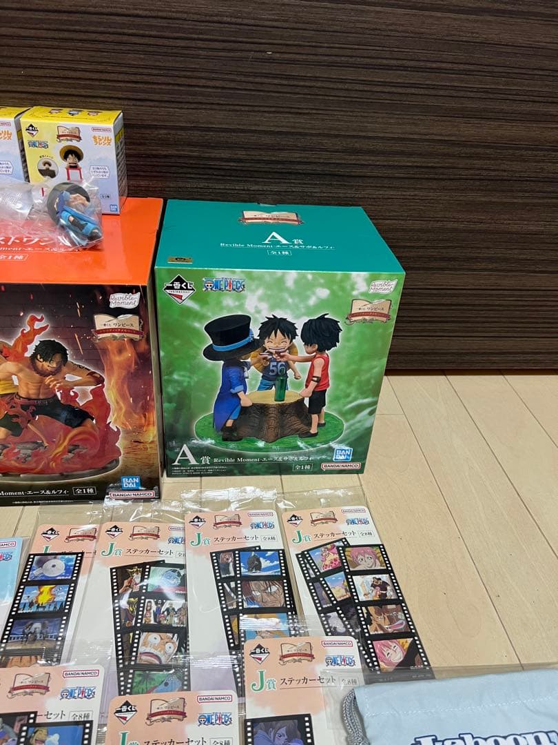 ワンピース　一番くじ　A賞　Ｂ賞　F賞　ラストワン賞　下位賞　セット