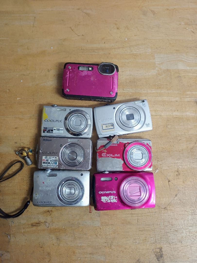 デジタルカメラ Digital camera 7個 まとめ Nikonなど