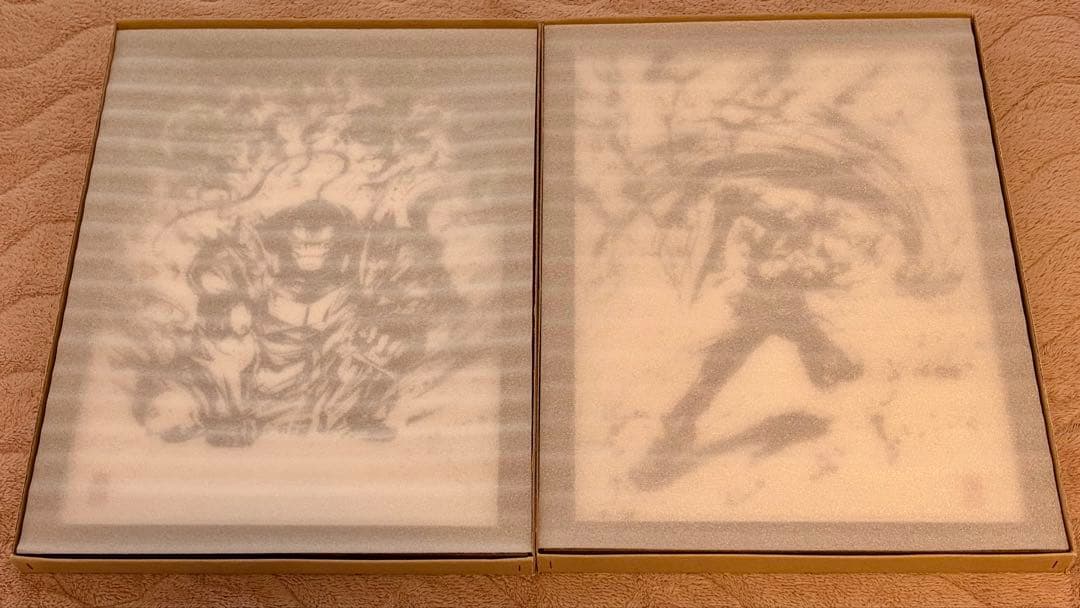 鋼の錬金術師　墨絵コレクション　エド・アル2種セット