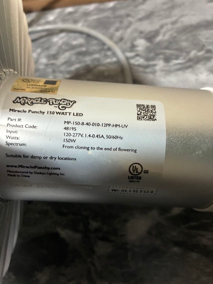 Miracle Punchy LEDライト　2個