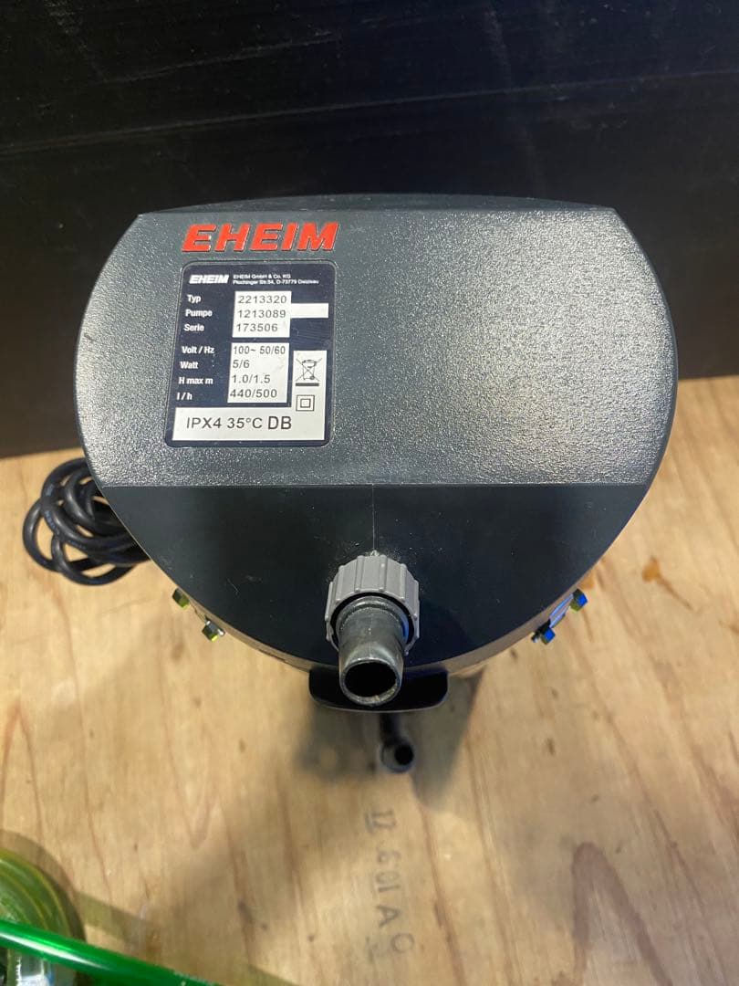 【KU】エーハイム 2213 濾材セット50/60Hz ダブルタップ付