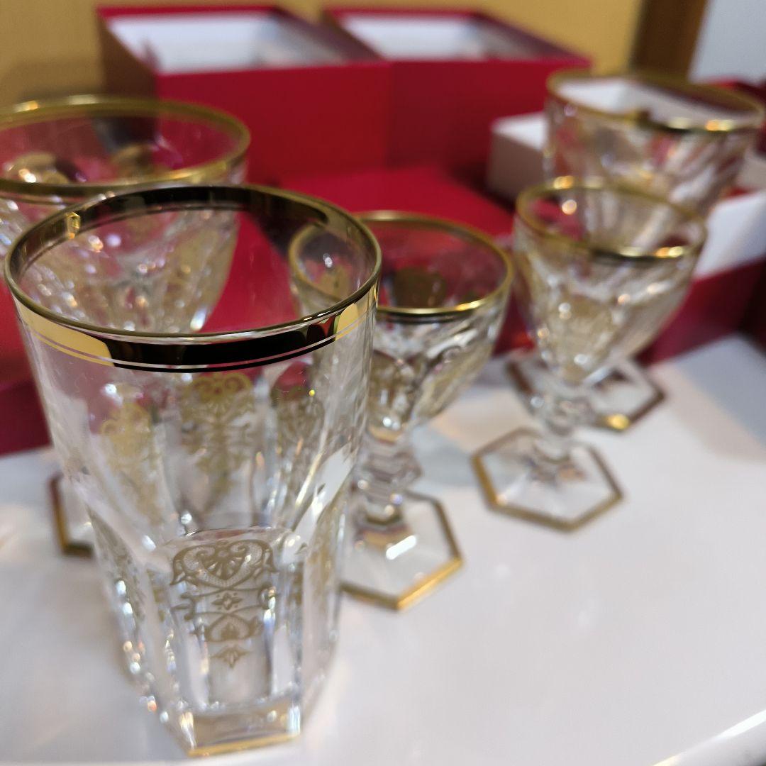 Baccaratエンパイアアルクールワイング ラス、ハイボール５脚セット