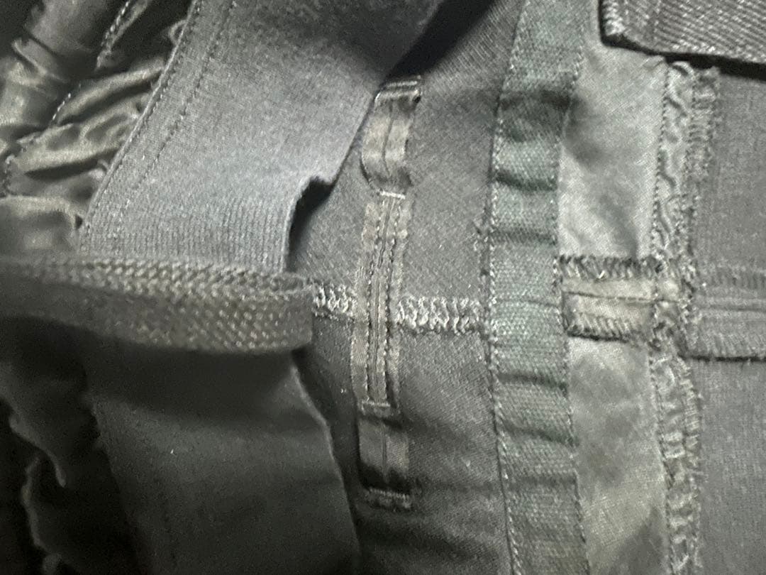 JULIUS 457PAM4 サルエルパンツ サイズ1 ブラック