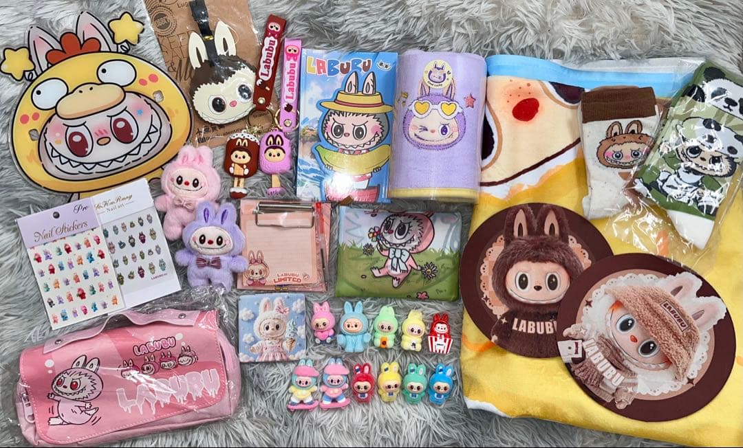 ラブブ LABUBUグッズ まとめ売り 福袋 お得セット シールおまけ付き