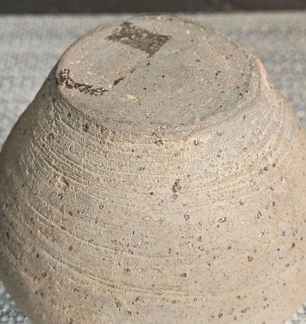 名品❗古代陶器　自然釉灰釉　新羅　 新羅土器　花入　徳利　 茶道具酒器