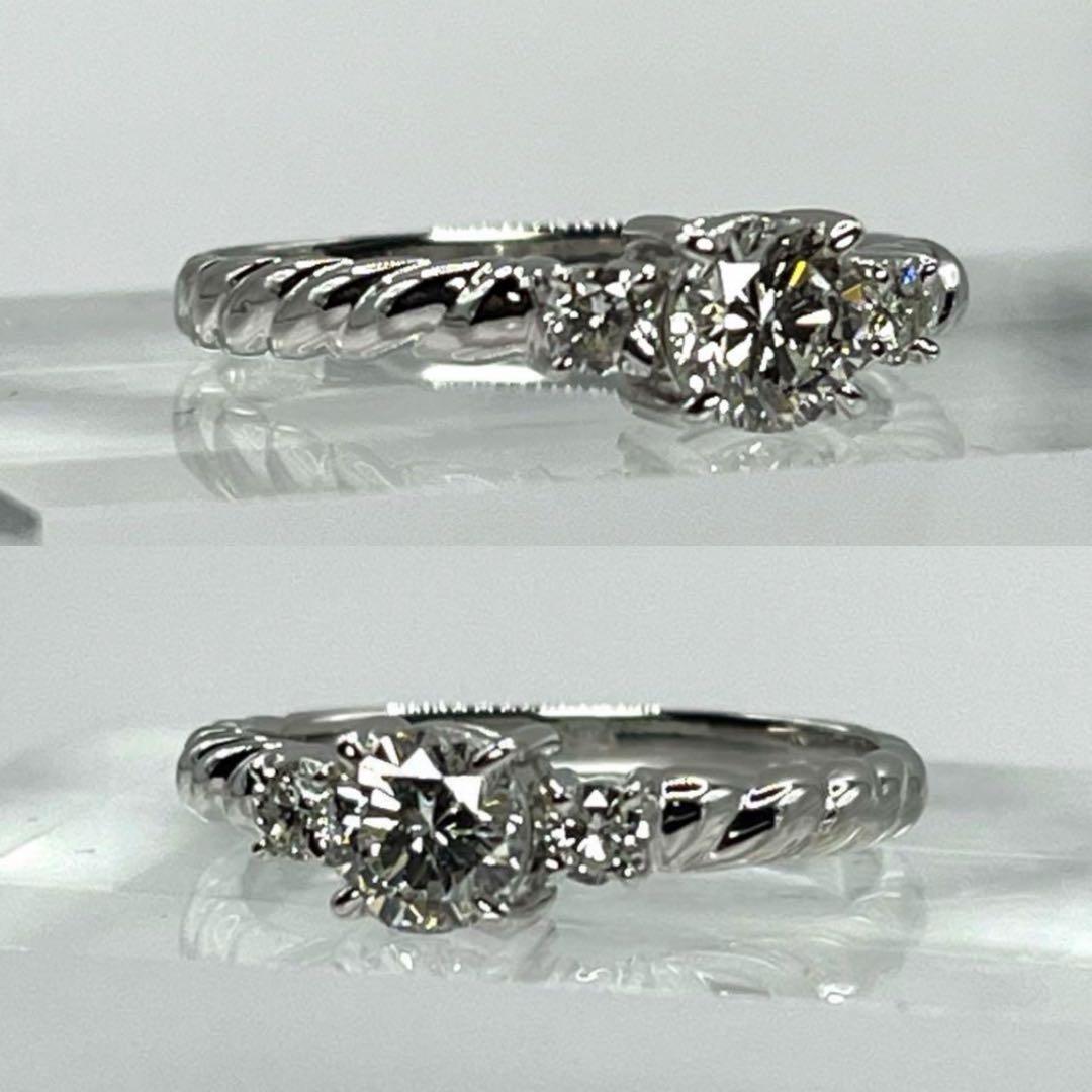 新年特別値引き78.新品仕上げ 最高級ダイヤモンド pt リング ソーティング有