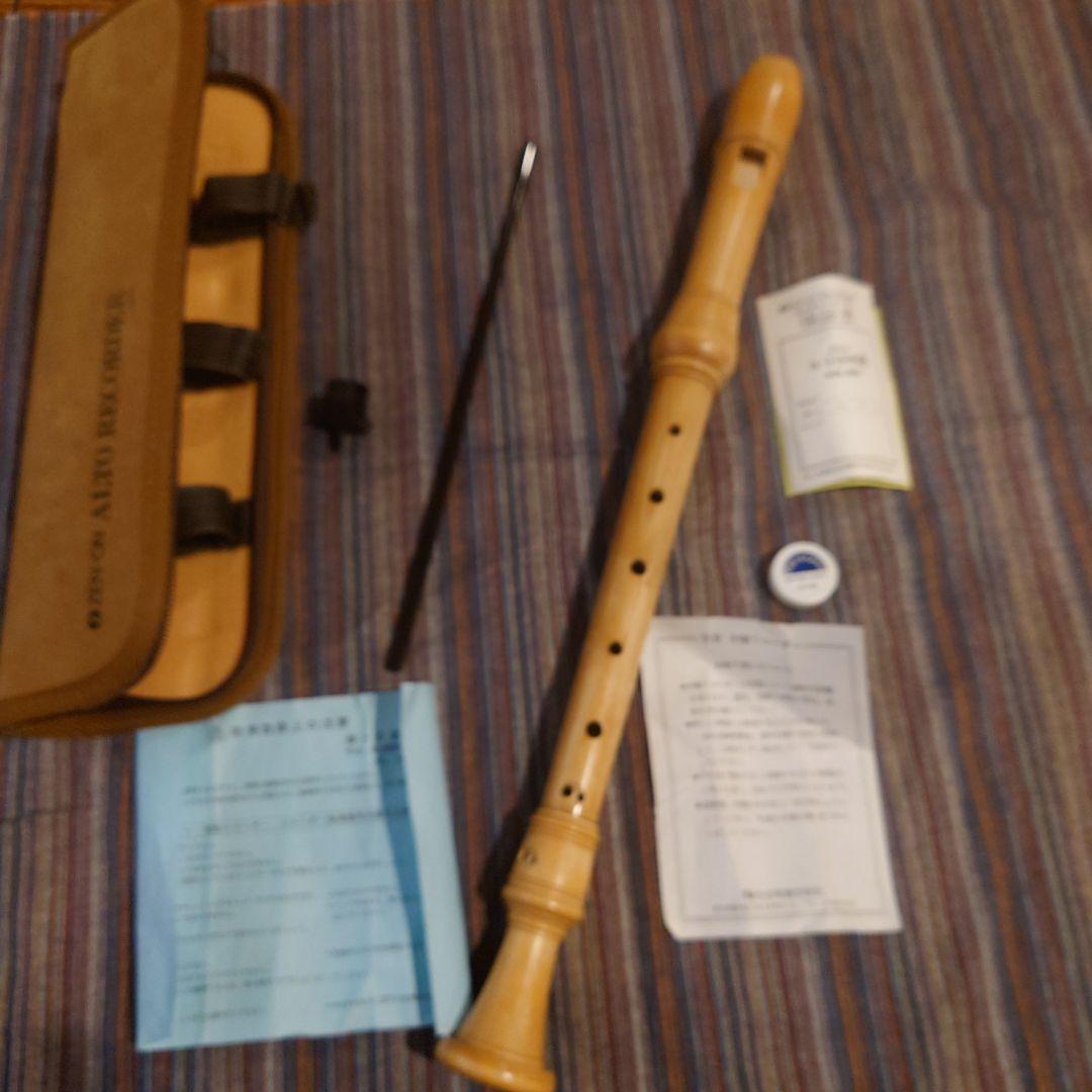 ZEN-ON木製アルトリコーダー 3ピース
