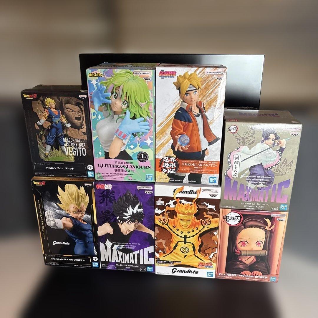 【新品未開袋】ジャンプ系プライズフィギュア まとめ売り 8体セット