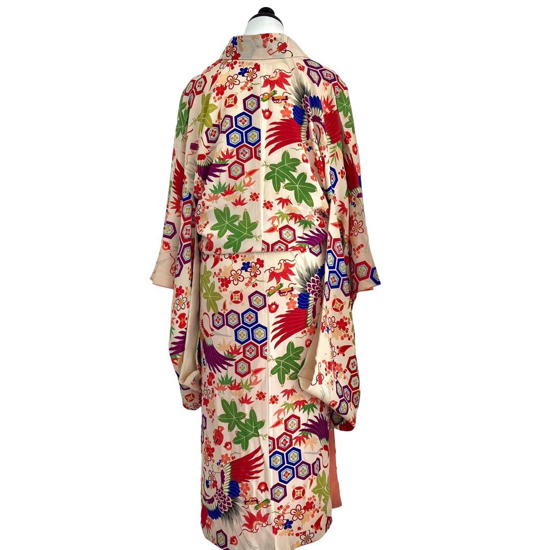 ★みるきーねむ です★アンティーク　ジュニア　女の子　子供着物　NO2