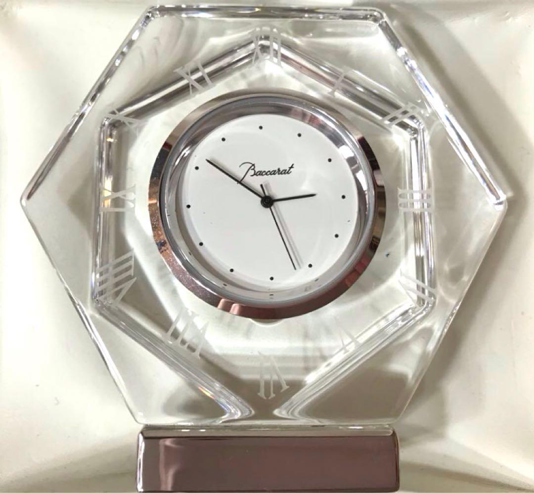 最終値下げ❗️バカラ Baccarat アビス 置時計 電池交換済み