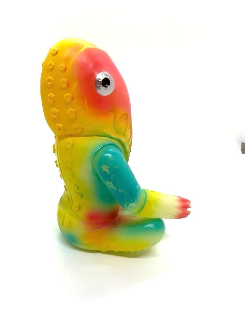 最終値下げ　激レア　希少　ブルマァク 蓄光 メトロン星人 ちゃぶ台付き ソフビ