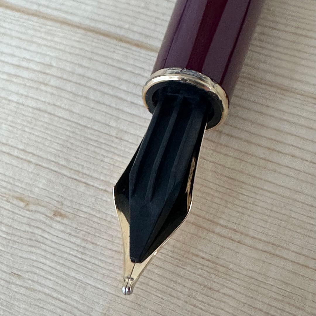 モンブラン マイスターシュテュック 144 ボルドー M（中字） 全金 前期型