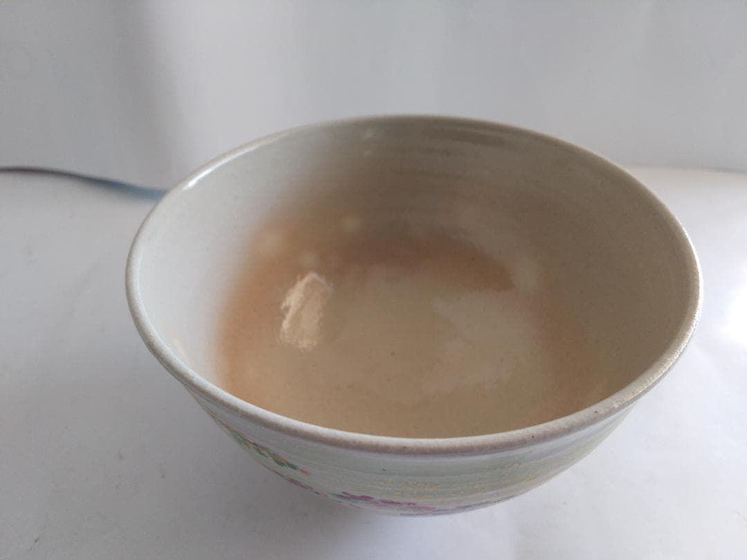 中村華峰 茶碗 勅題茶碗「 岸 」 抹茶碗 茶道具 新品 未使用 です。