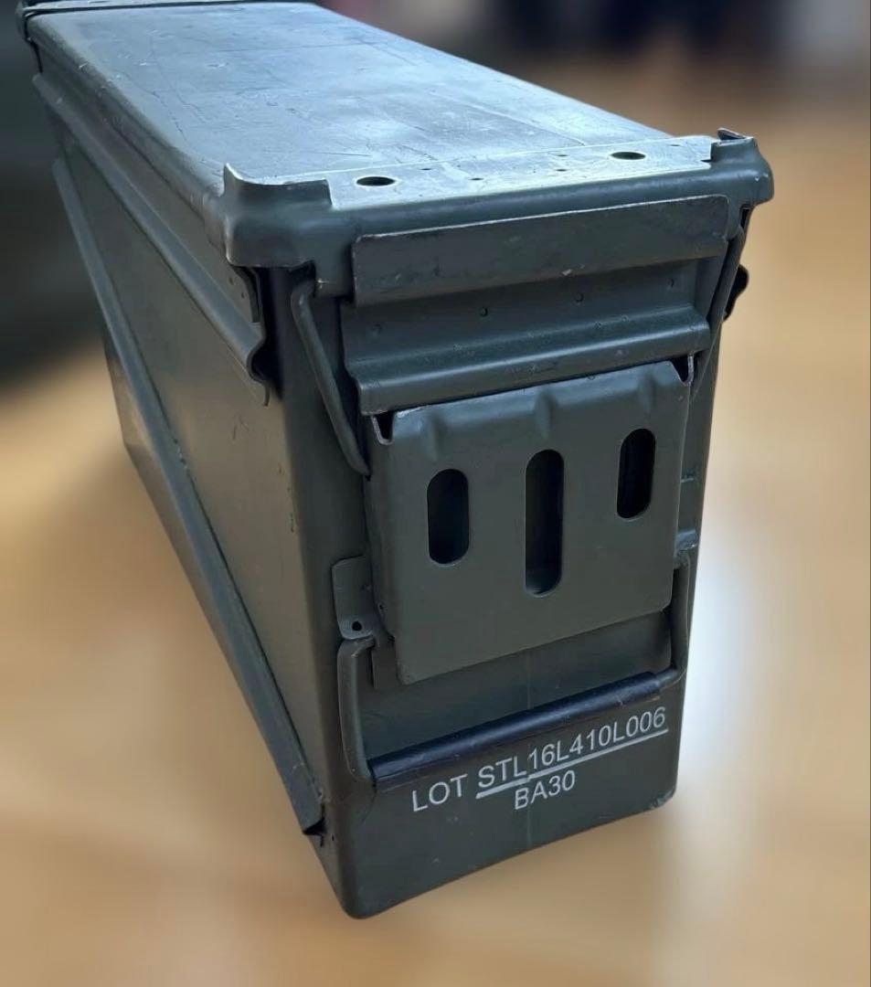 【お得】米軍・UN調達品 アンモボックス 40MMグレネード弾用　2個!!