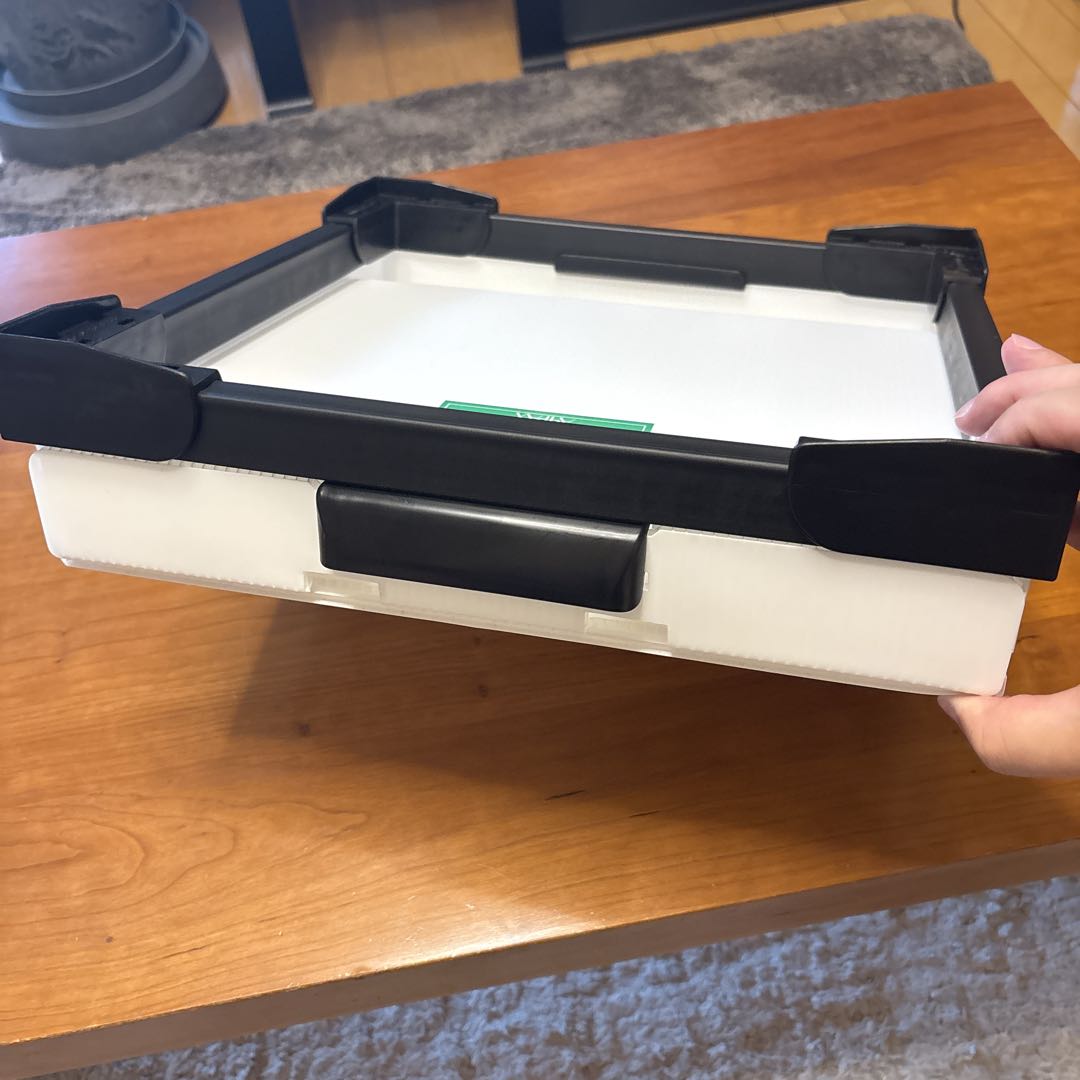 ディスクユニオン 折りたたみレコードコンテナ2 個セット