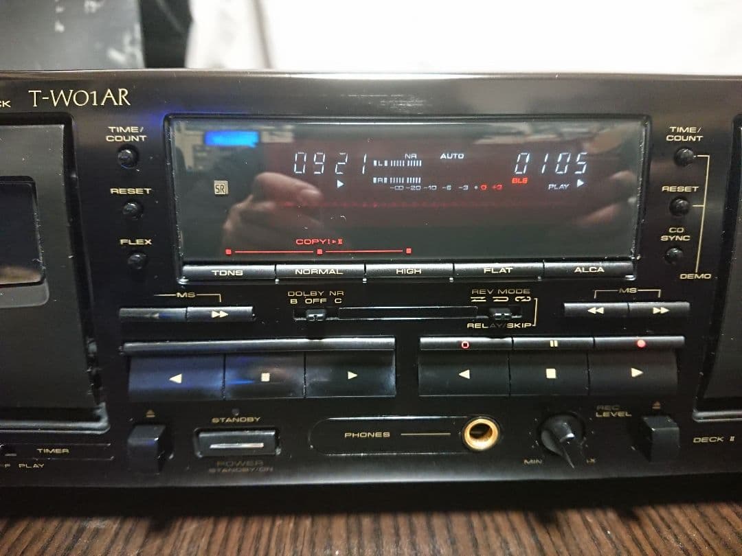 美品メンテナンス整備済PIONEER製ステレオカセットデッキT-W01AR