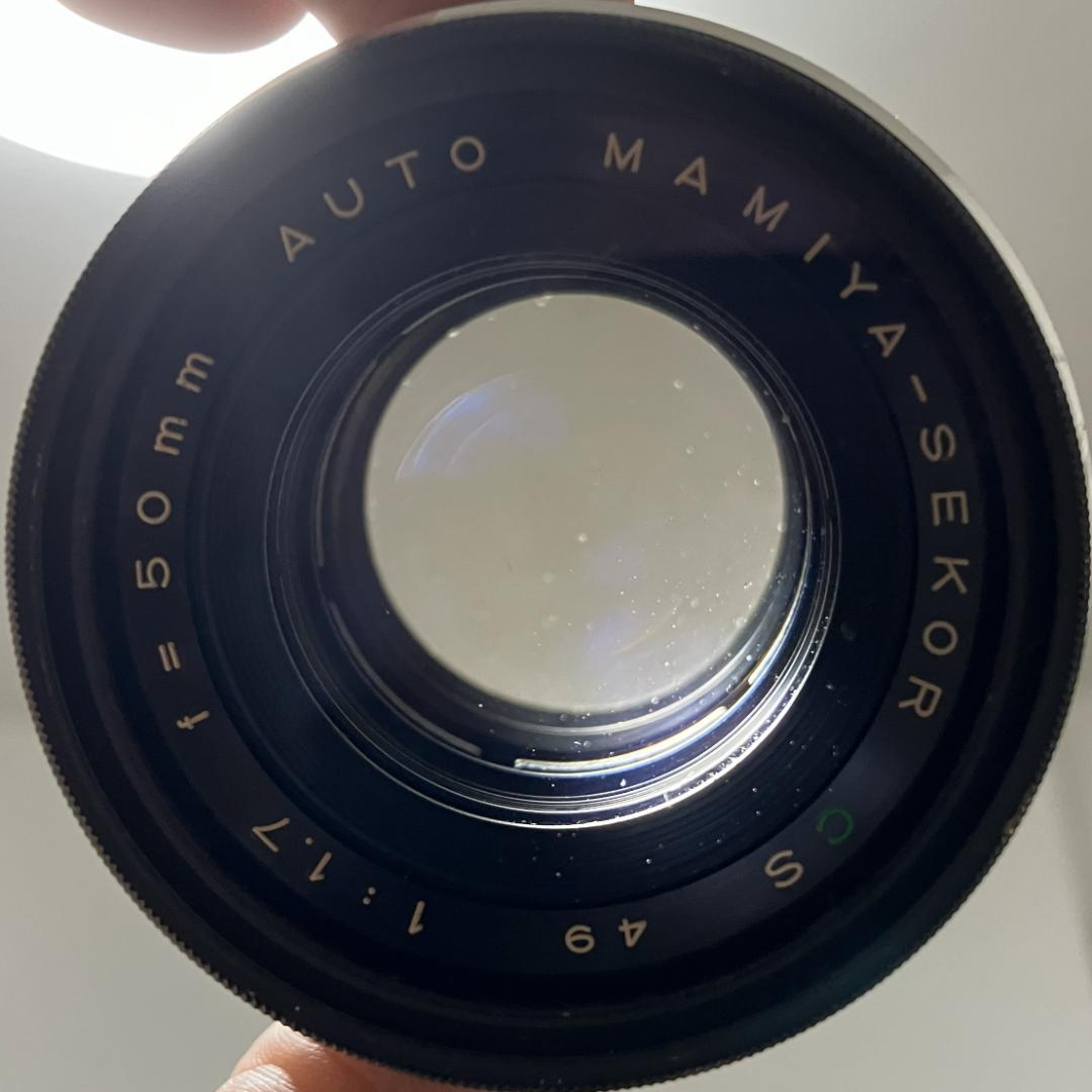 フィルムカメラ MAMIYA NC1000S AUTO SEKOR CS 50mm f1.7