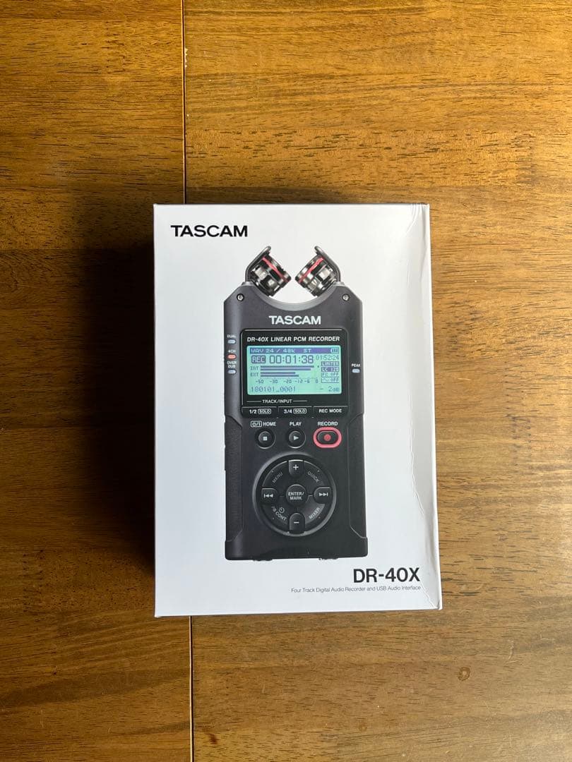 TASCAM DR-40X 4トラックレコーダー