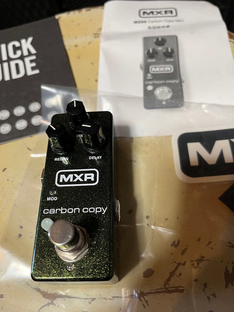 ギター MXR Carbon Copy mini