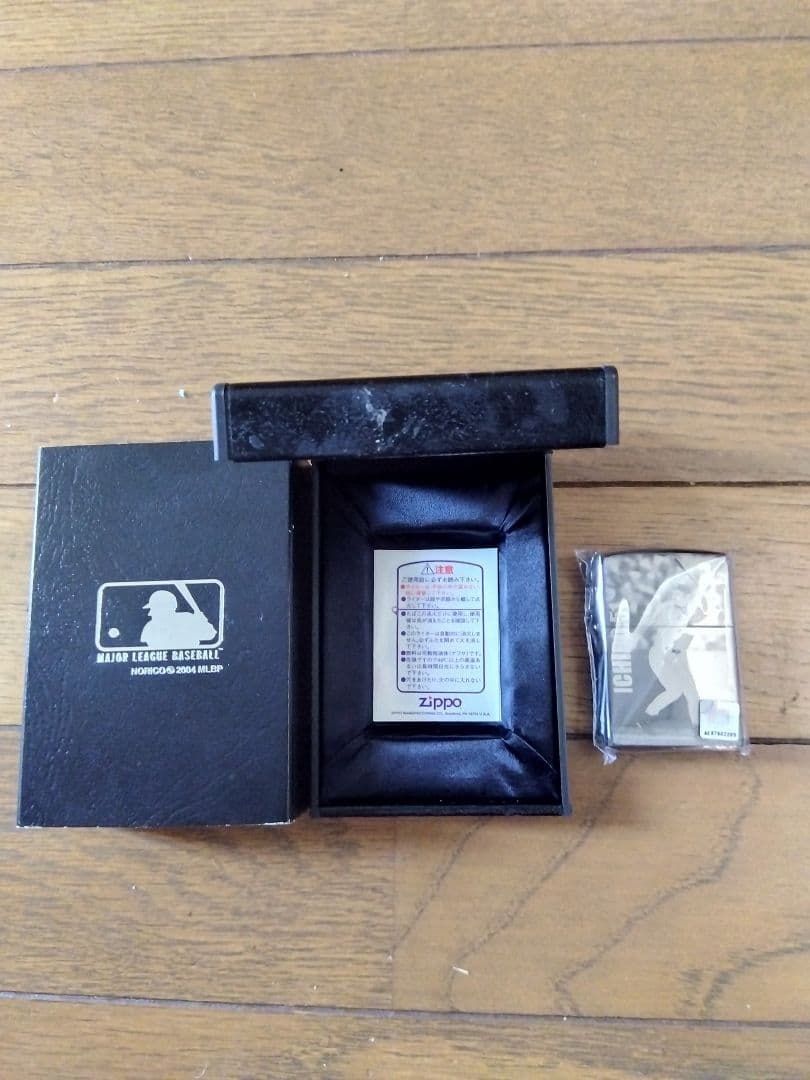 未使用品 イチロ― チタンフォトジッポ 世界限定2000個 2005年製
