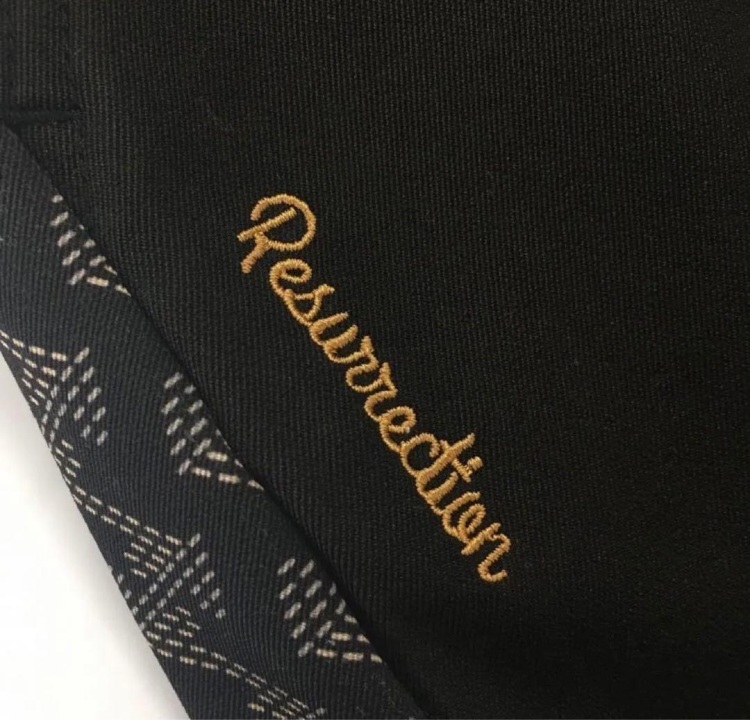 レザレクション　後ろプリーツスカート　M