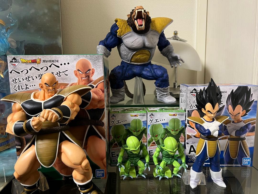 ドラゴンボール 一番くじ ラストワン　大猿ベジータ ベジータ ナッパ