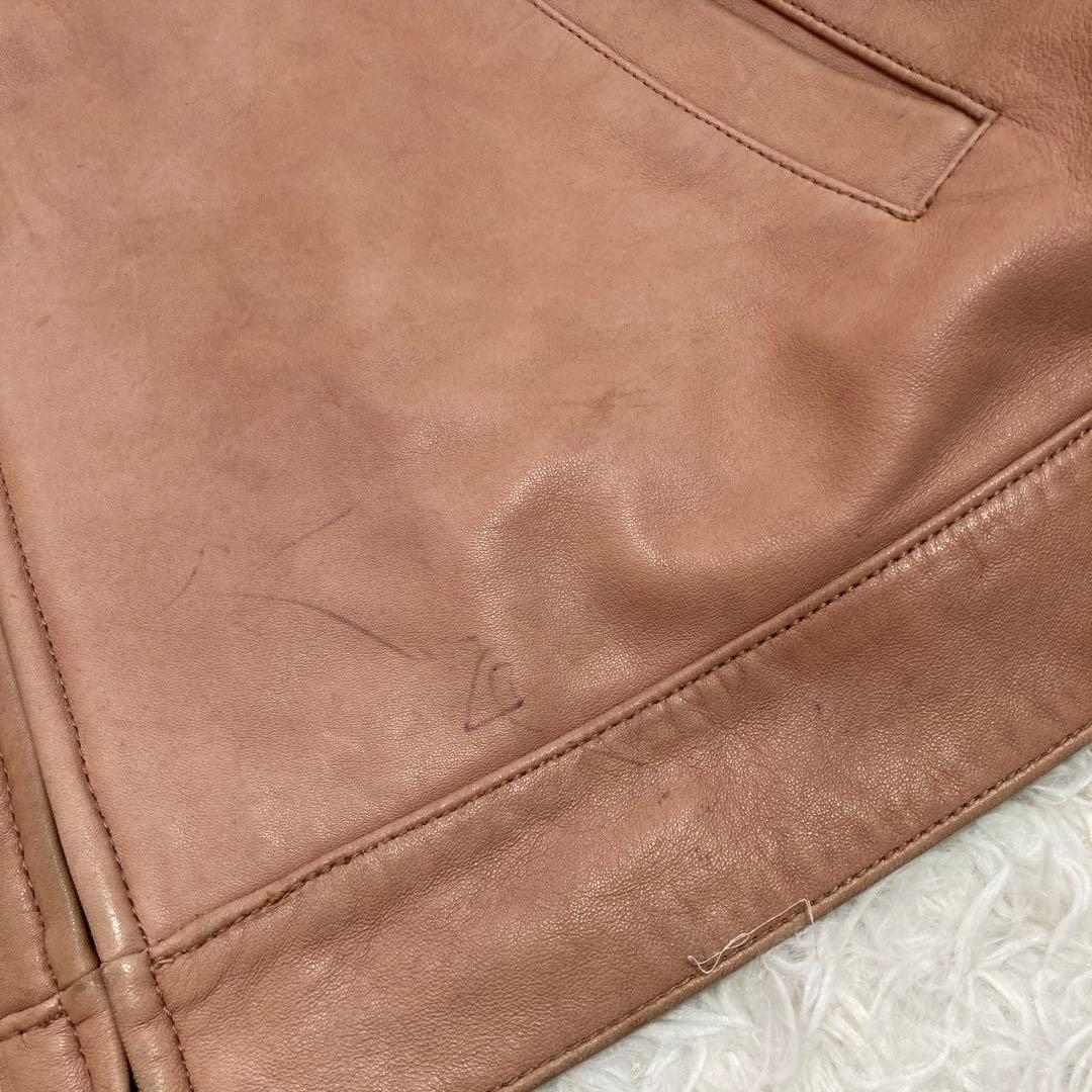 Polo by Ralph Lauren レザージャケット ブラウン系 L 短丈