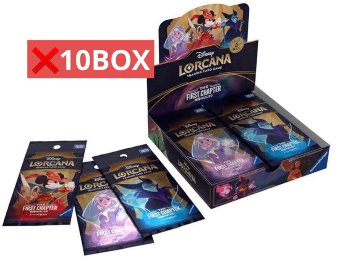 ディズニー・ロルカナ・TCG 日本語版　シュリンク付き新品⭐︎10BOX