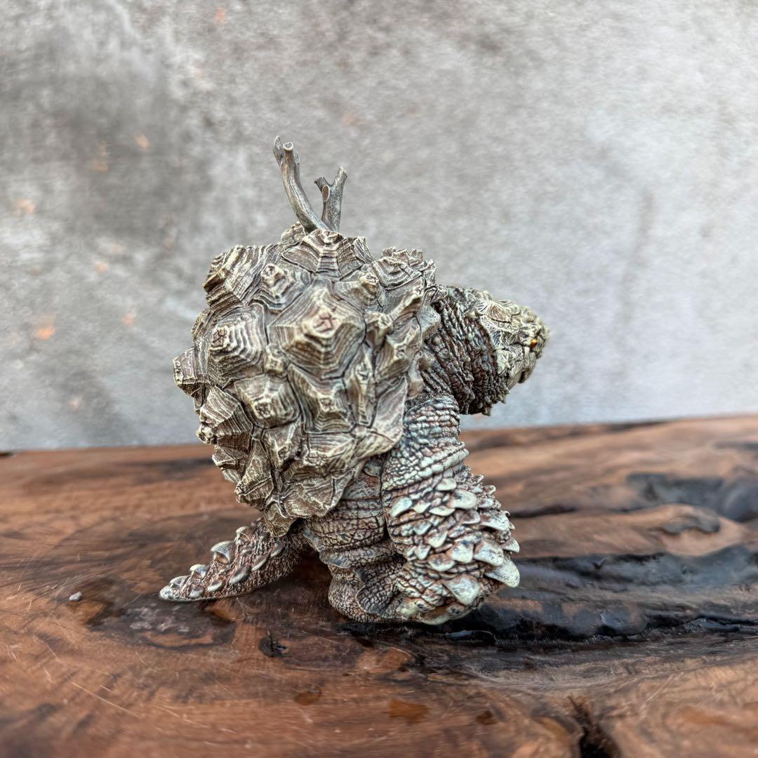 亀のフィギュア 樹脂製手作り置物 森の精霊インテリア