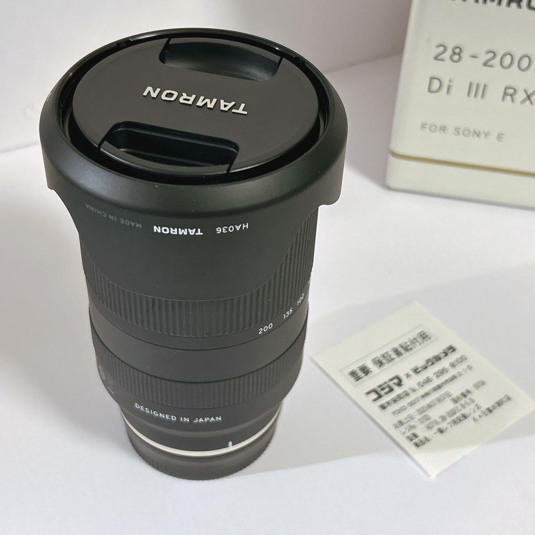 TAMRON 28-200mm F/2.8-5.6 Di IIIRXD 未使用