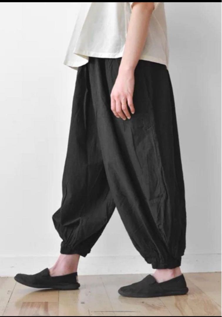 ま*こ様 ヂェン先生の日常着 バルーンパンツ ブラック
