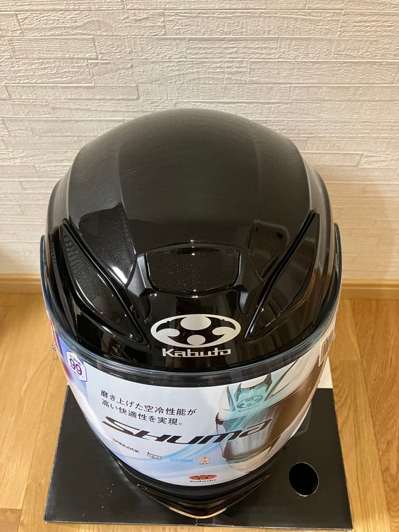 Kabuto SHUMA フルフェイス　ブラック　サイズM