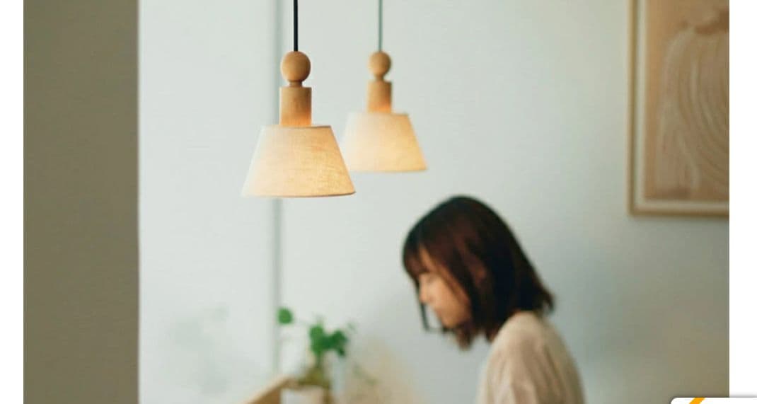 北欧　ナチュラル　ペンダントライト　3個セット