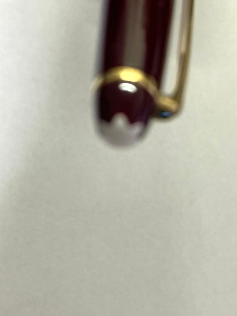 美品　モンブランマイスターシュテュッククラッシックボールペン164ボルドー