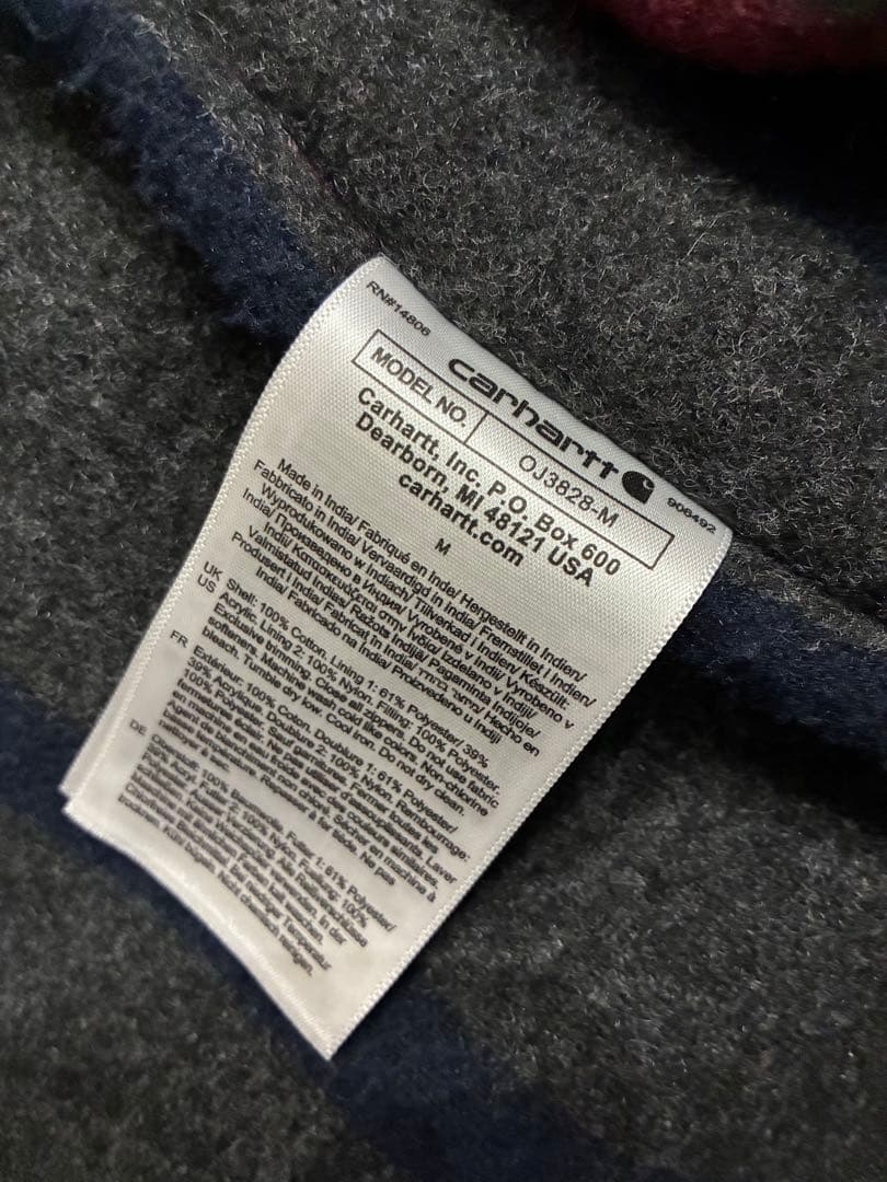 カーハート　デトロイトジャケット　USカーハート　美品　M ダックジャケット
