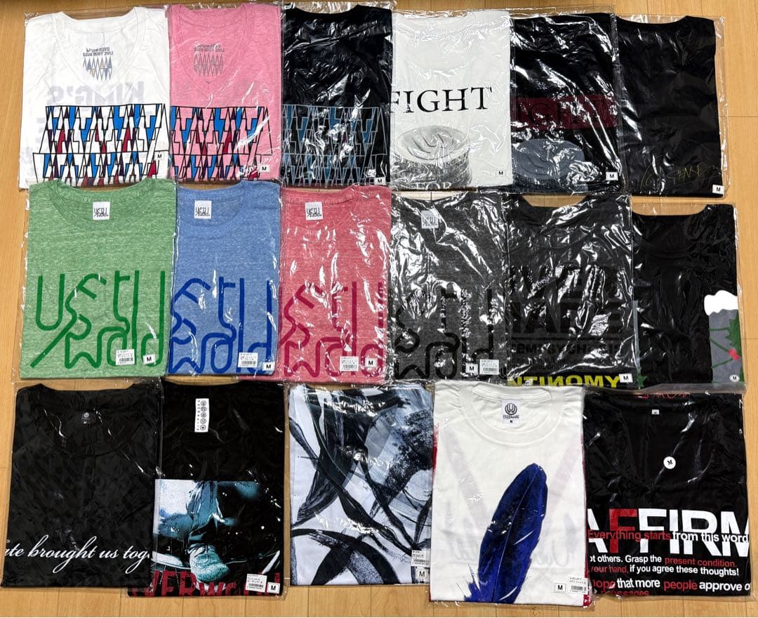 UVERworld ☆ 新品未開封 ツアー Tシャツ 17枚 セット