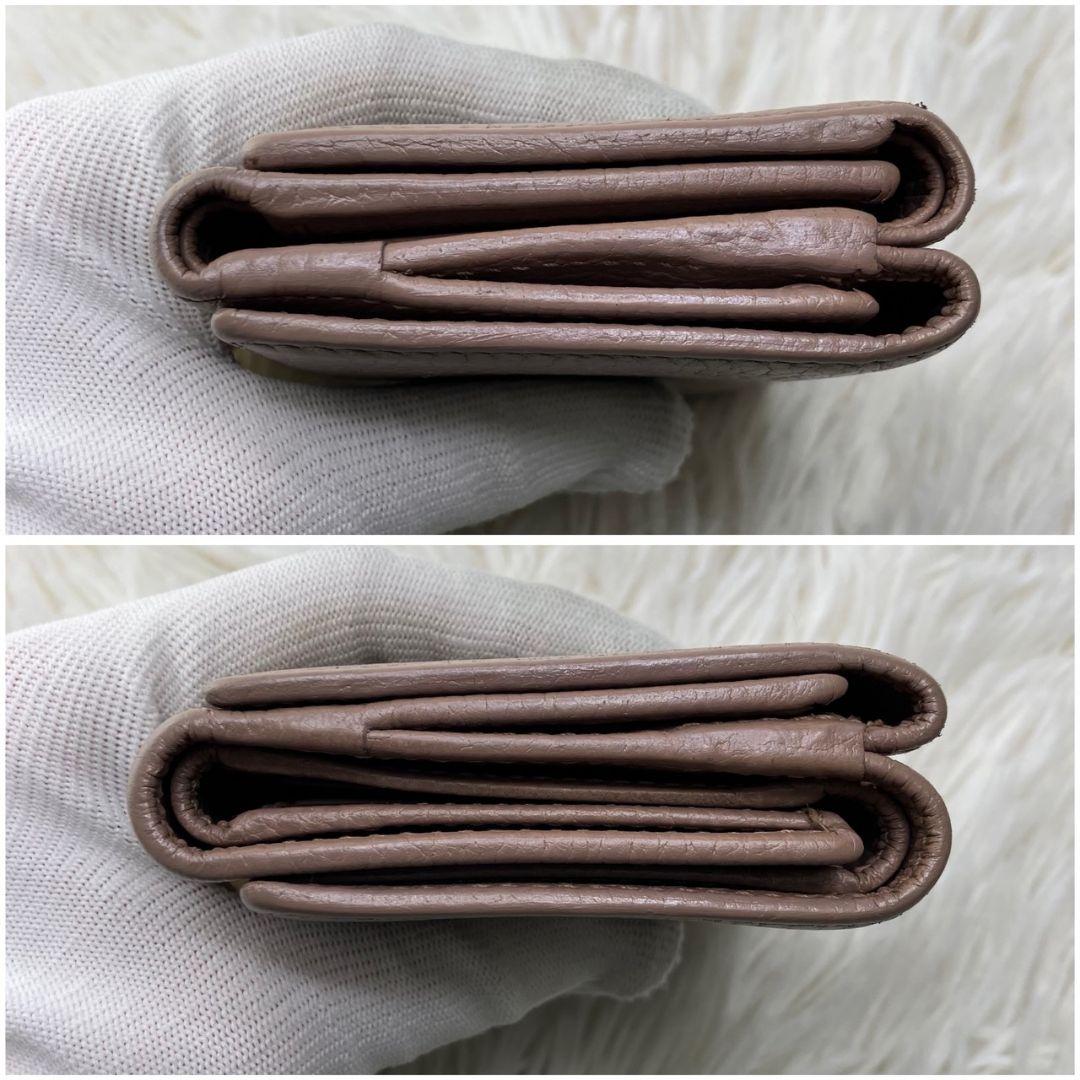 ✨美品✨　GUCCI ミニ財布　マーモント　三つ折り　GGロゴ