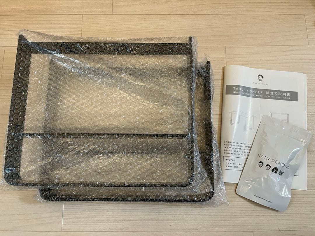 KANADEMONOカナデモノ　テレビボード用鉄脚THE LEGS 2脚セット