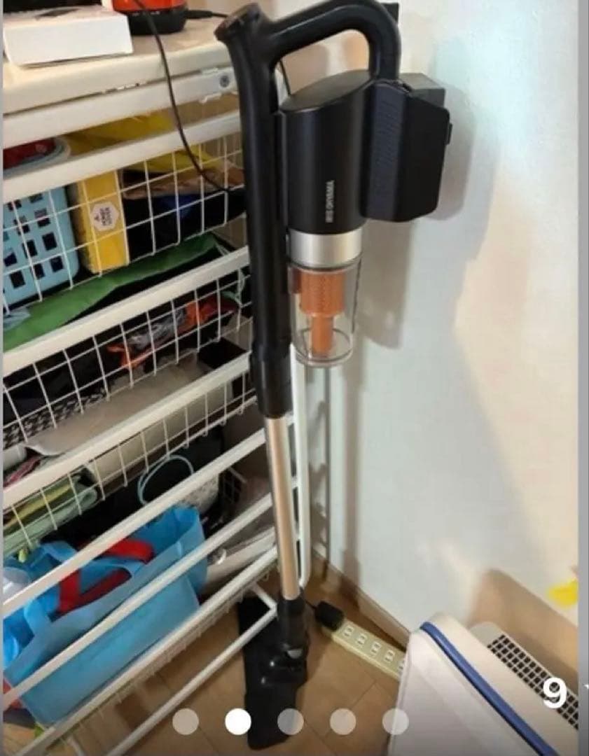 アイリスオーヤマ 充電式サイクロン掃除機 本体