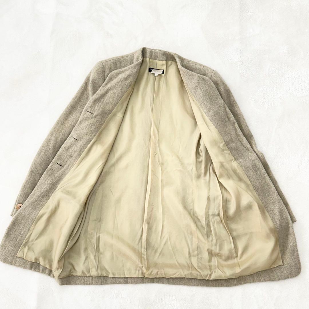 ジョルジオアルマーニ　アルパカ　コート　レディースM〜Ｌ　ライトブラウン　希少