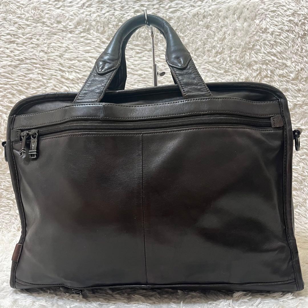 ✨希少✨TUMI 2way ビジネスバッグ オールレザー A4可 茶