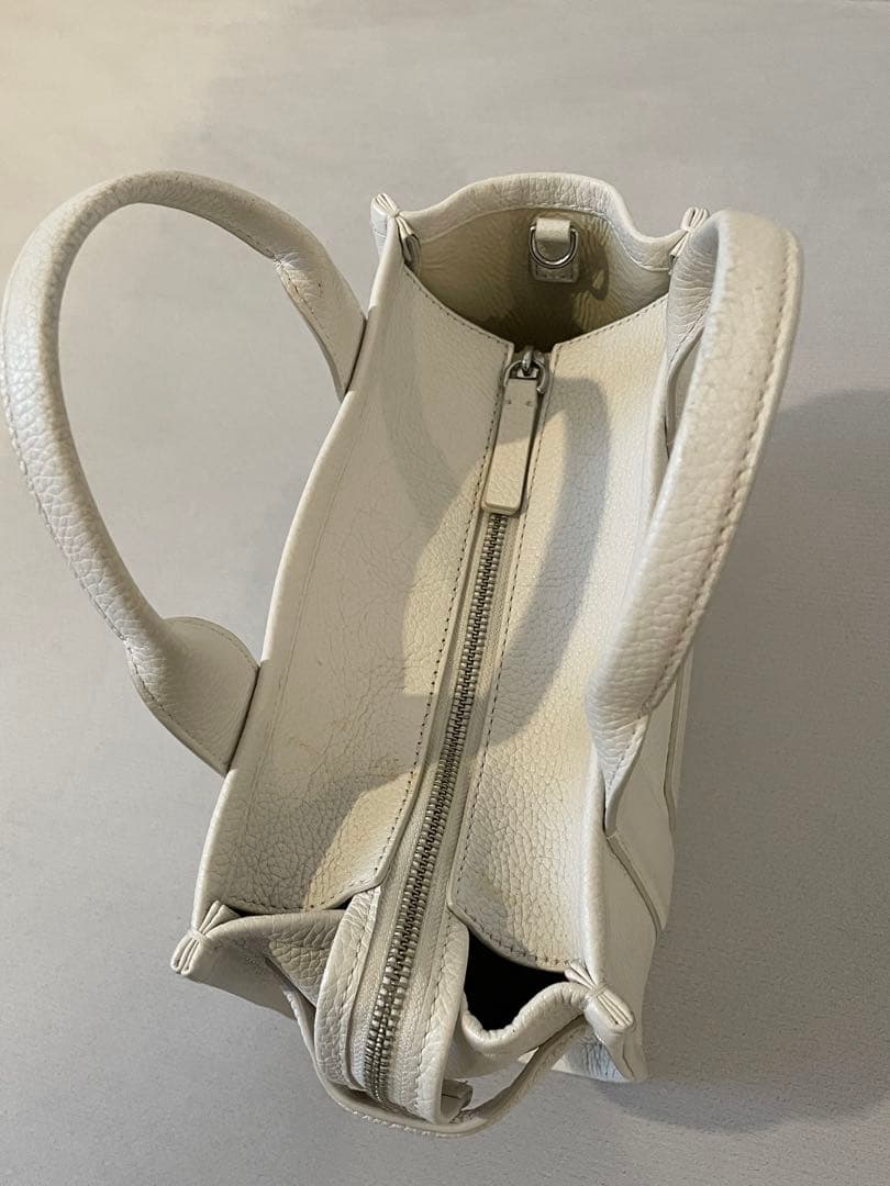 MARC JACOBS ザレザートートバッグ スモー ル ホワイト